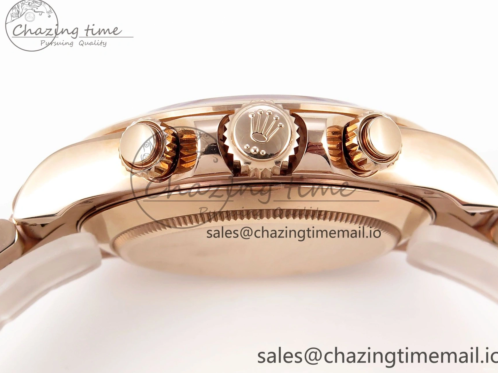 MiroTime 0302 Daytona 116505 KING 1:1 Best Edition Chocolate Dial on RG Bracelet SH OdorResistant 1932